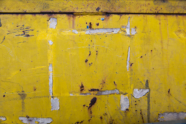 istock Texture metal in yellow color 485595902