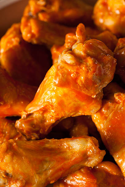 istock Spicy Homemade Buffalo Wings 485599144