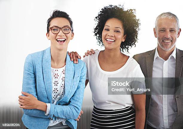 Celebrating Another Success Stock Photo - Download Image Now - Office, Organized Group Photo, 2015