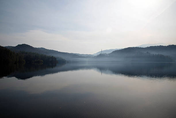 istock Moody day on the lake 485608829