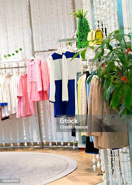 Clothes Shop Stock Photo - Download Image Now - Boutique, Business, Clothing