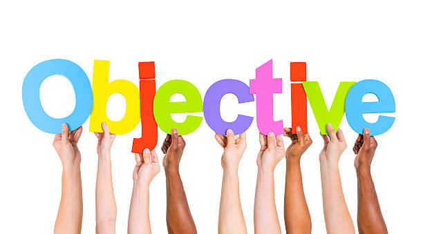 istock Multi-Ethnic Hands Holding Colorful Letters To Form Objective 485611395