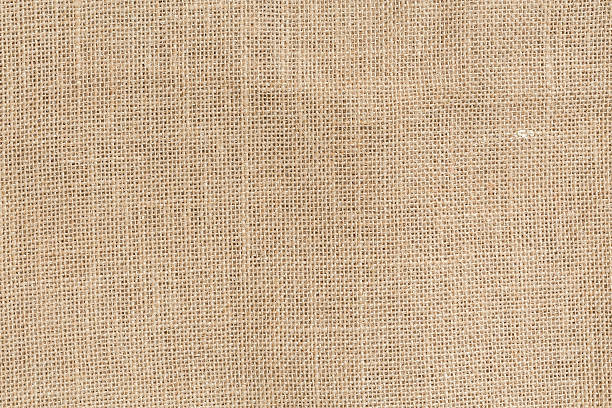 istock Natural sack texture brown canvas fabric design 485611544