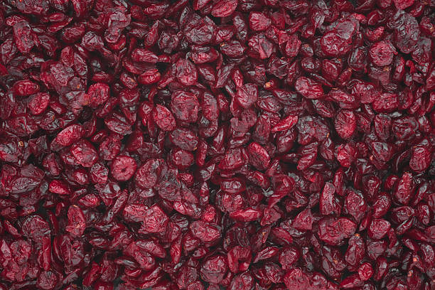 cranberries secas - comida desidratada - fotografias e filmes do acervo