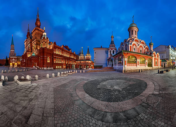 istock Panorama of the Red Square - Kremlin, Historical Museum 485614069