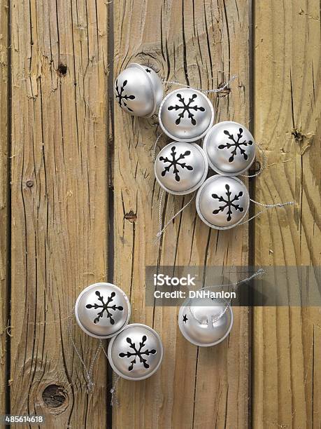Jingle Bells Stock Photo - Download Image Now - Backgrounds, Sleigh Bells, 2015