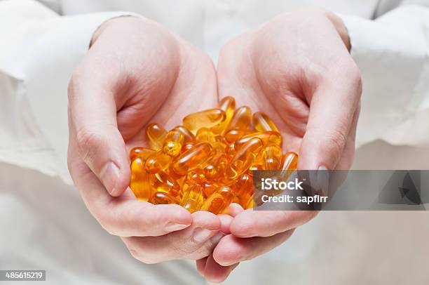 Omega3 Capsules Stock Photo - Download Image Now - Acid, Capsule - Medicine, Cod Liver Oil