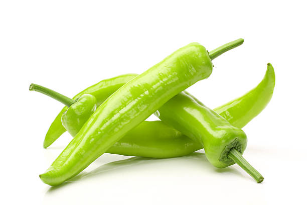 istock Green hot chili peppers 485615631