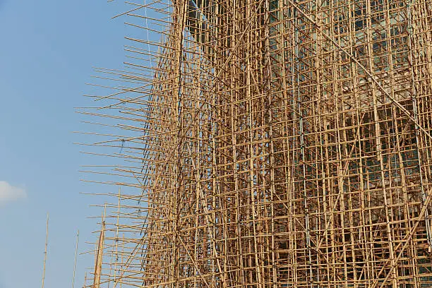 Photo of Bamboo Scaffolding