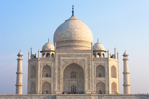 Still of the Taj Mahal at India Agra (near by New Delhi)