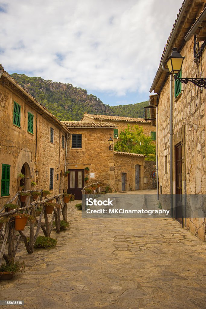 Valdemossa ciudad antigua de Mallorca Palma de Mallorca - Foto de stock de 2015 libre de derechos