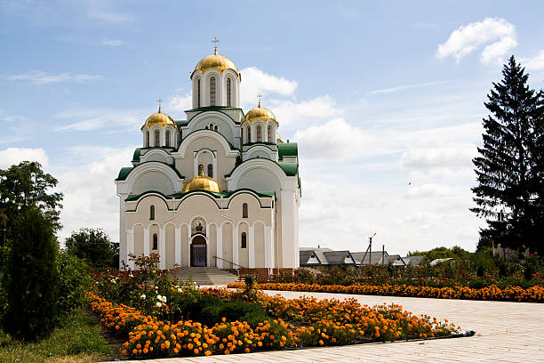 istock Skeet, Krasnohirskyy monastery, town Zolotonosha 485619206