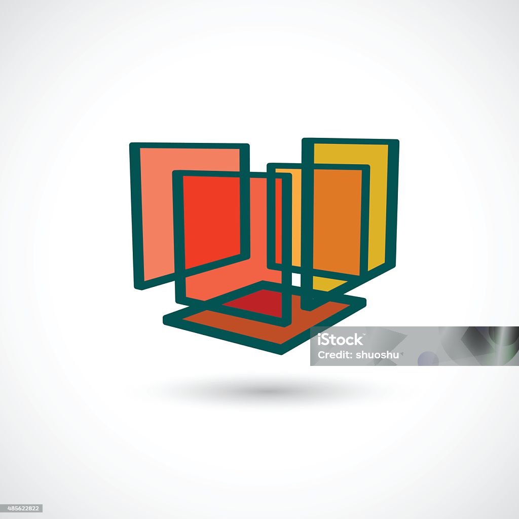 Pattern For Math 3d 3d Geometry Pattern Stock Illustration - Download Image Now - 2015 ...