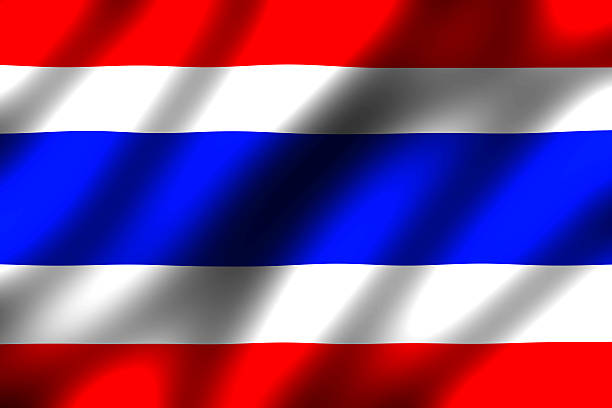 istock Waving nation flag of Thailand 485624628