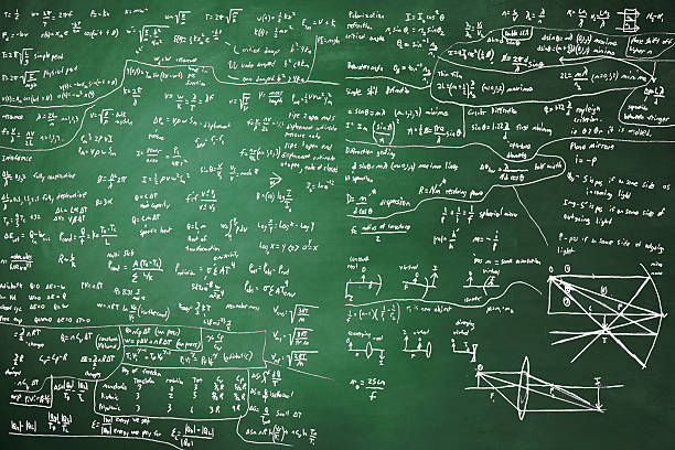 istock Blackboard Full Of Equations 485627946