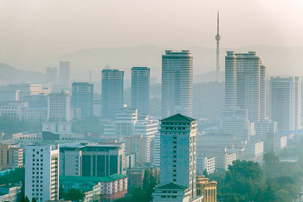 istock North Korea, Pyongyang in Morning 485629390
