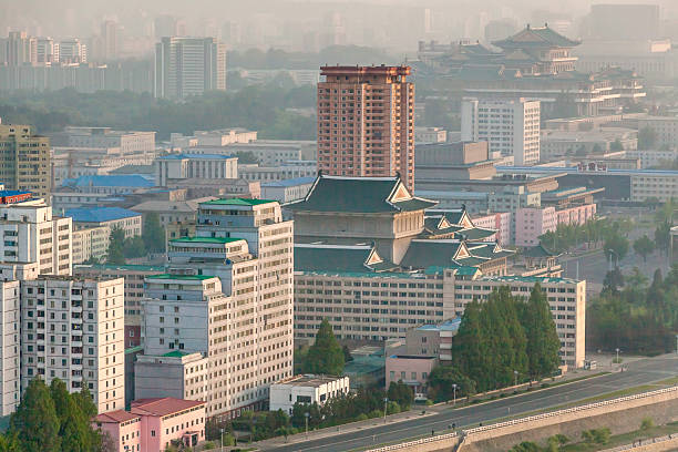 istock North Korea, Pyongyang in Morning 485629402