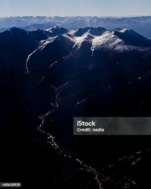 Widok Z Lotu Ptaka Himalayan - zdjęcia stockowe i więcej obrazów Dolina - Dolina, Alpinizm, Bez ludzi