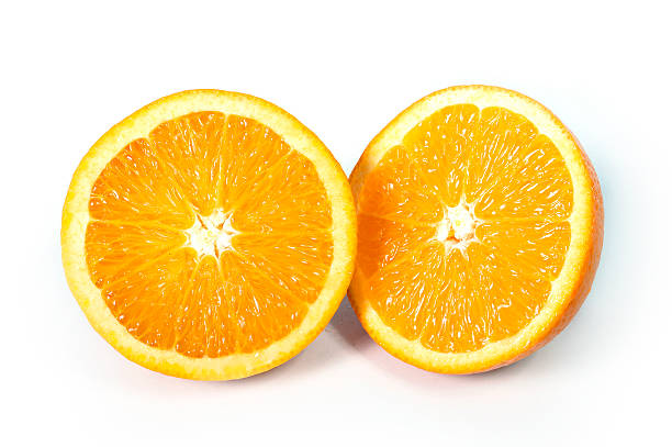 istock Halved fresh and healthy Orange Fruit stillife 485630945