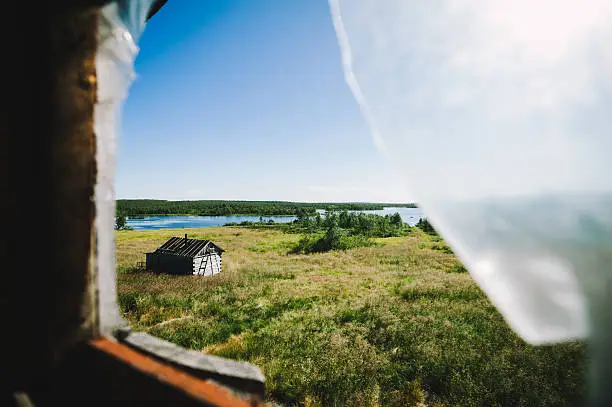 Photo of Old wooden house hunting in the north