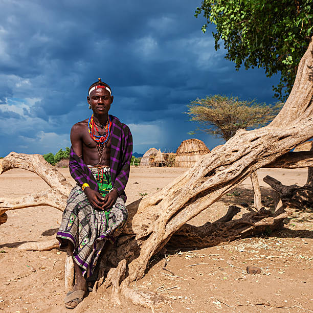 istock Young man from Erbore tribe, Ethiopia, Africa 485632426
