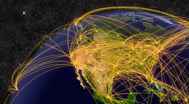istock Air travel in North America 485632439