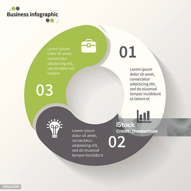 Nowoczesne Wektor Graficzny Informacji Dla Projektu Biznesowego - Stockowe grafiki wektorowe i więcej obrazów Abstrakcja
