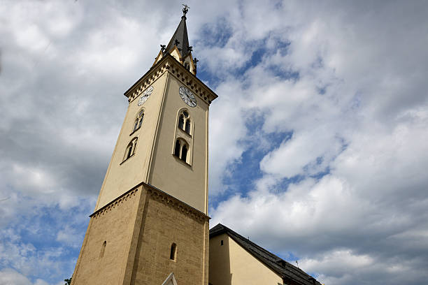 istock Villach City Church 485632836
