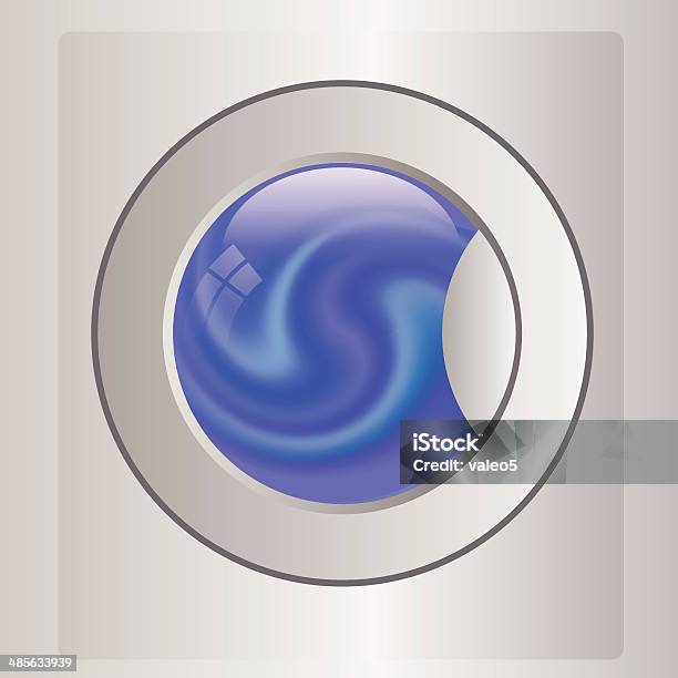 Washing Machine Stock Illustration - Download Image Now - Appliance, Built Structure, Circle