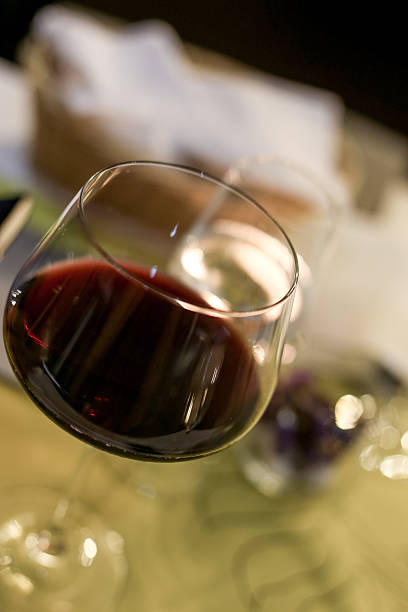 istock Glass of red wine 485643476