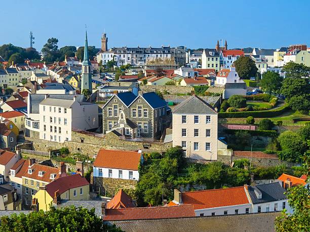 istock View of the Saint Peter Port at sunrise 485648754