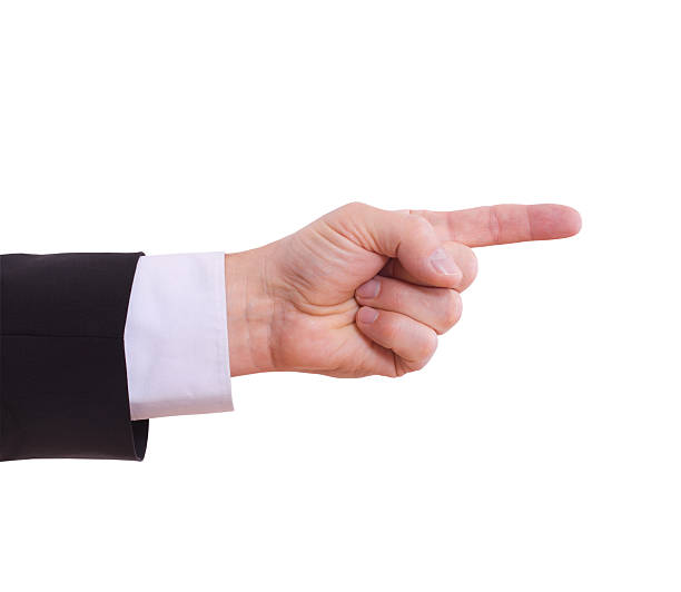 istock Male hands isolated. Closeup. 485650391