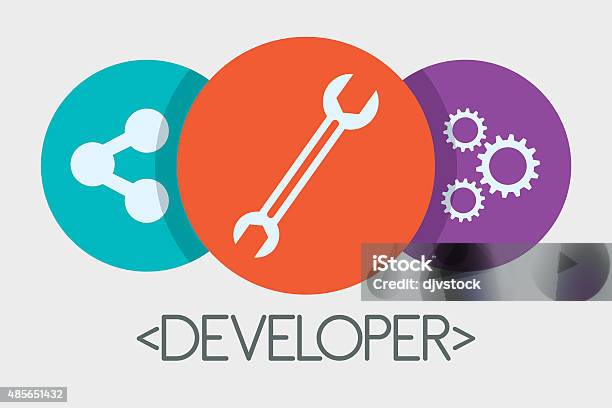 Web Developer Design Stock Illustration - Download Image Now - 2015 ...