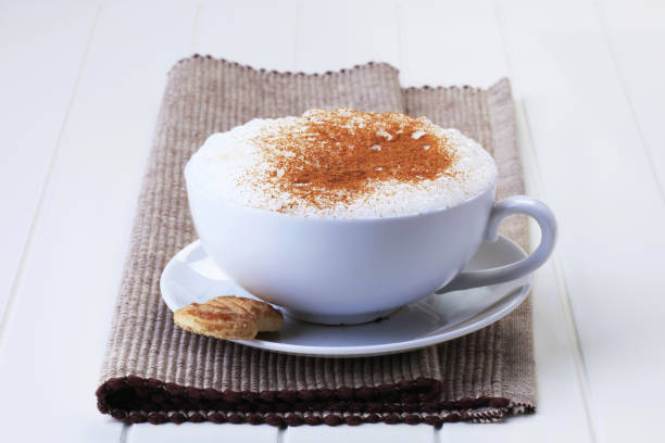istock Cup of cappuccino 485651760