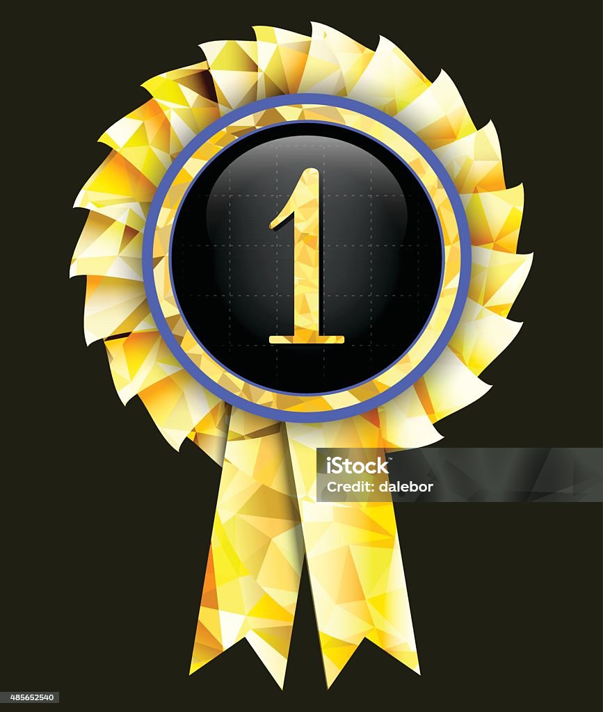 First P. Place First Place Award Stock Illustration - Download Image Now - 2015, Award ...