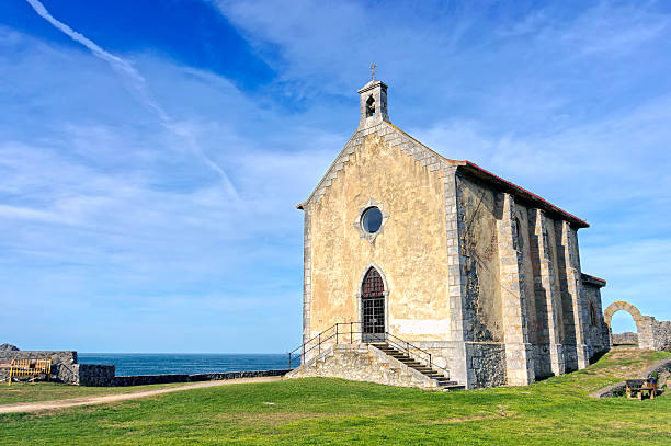 istock Santa Catalina hermitage in Mudaka. Basque Country 485652679