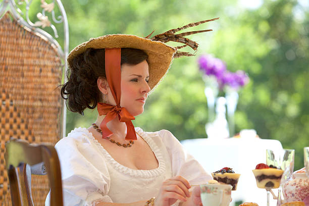 티파티 - old fashioned tea cup victorian style beauty 뉴스 사진 이미지