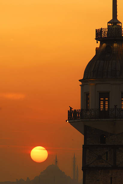 Torre de San Leandro - fotografia de stock