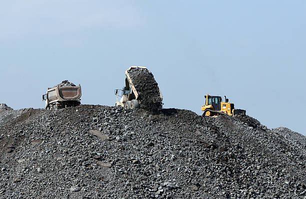 istock Disposal of slag 485655041