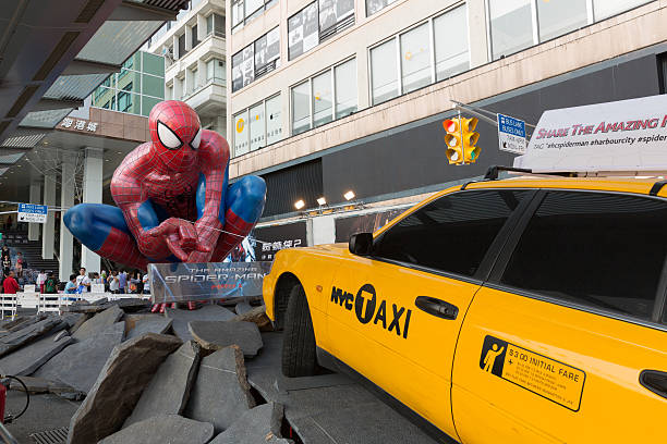 the amazing spider-man) 2 - harbour city 뉴스 사진 이미지