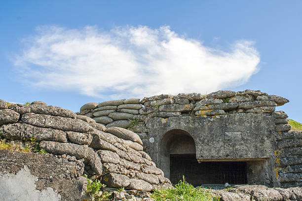 istock Bunker pillbox great world war 1 flanders belgium 485657867