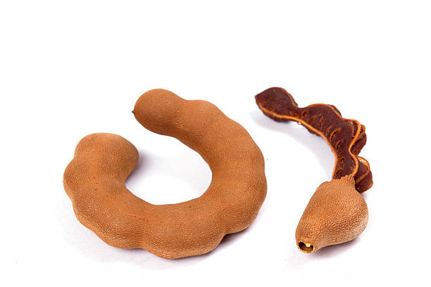 istock Sweet Tamarind on white background. 485658269