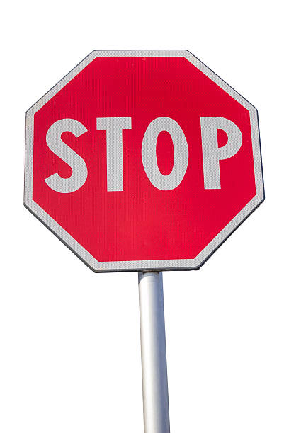 istock Traffic sign for stop 485658565