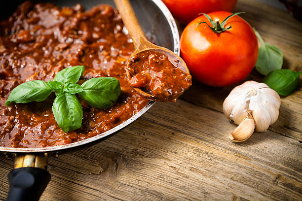 istock Cooking Bolognese Sauce 485667870