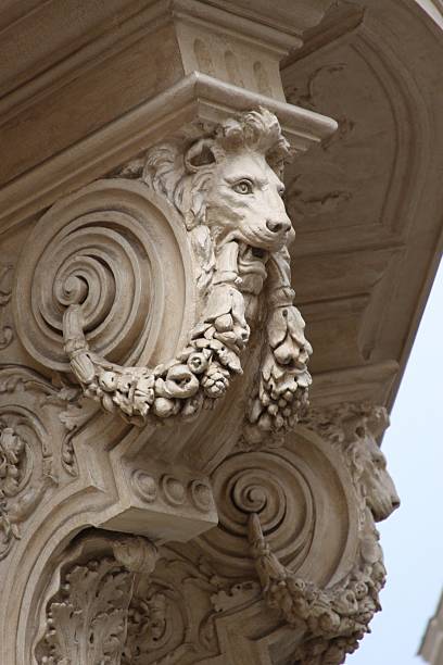 istock Lion building detail 485669877