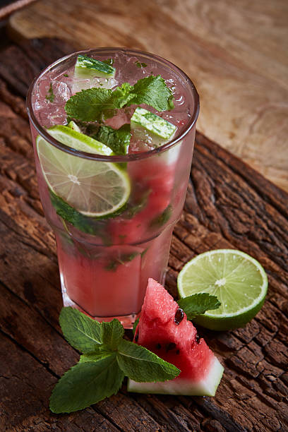 istock Homemade watermelon lemonade 485671270