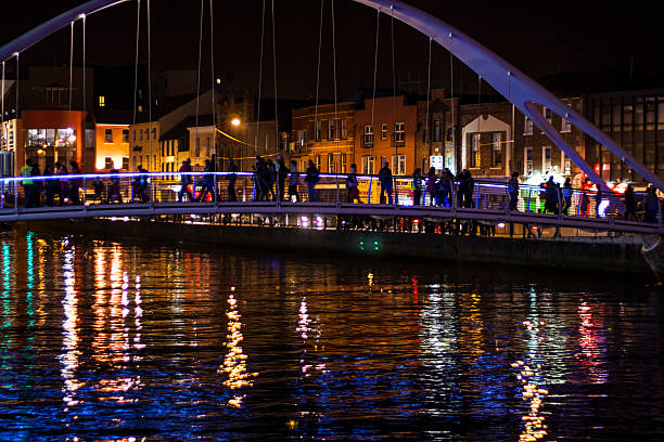 De Lacy Bridge River Boyne Drogheda stock photo