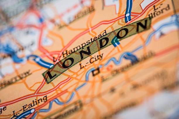 istock London City on a Road Map 485671404
