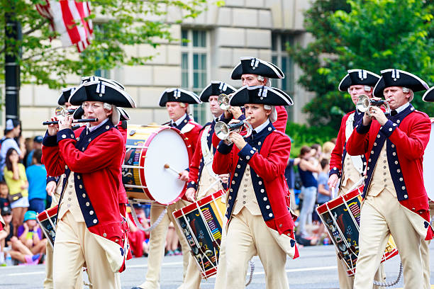 National Independence Day Parade 2015 stock photo