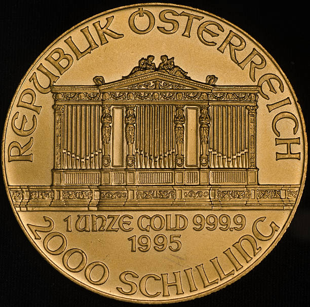 istock Austria Gold Coin (fine) 485673460